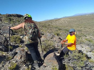 En Zapala impulsan las salidas de trekking para disfrutar en grupo de los paisajes