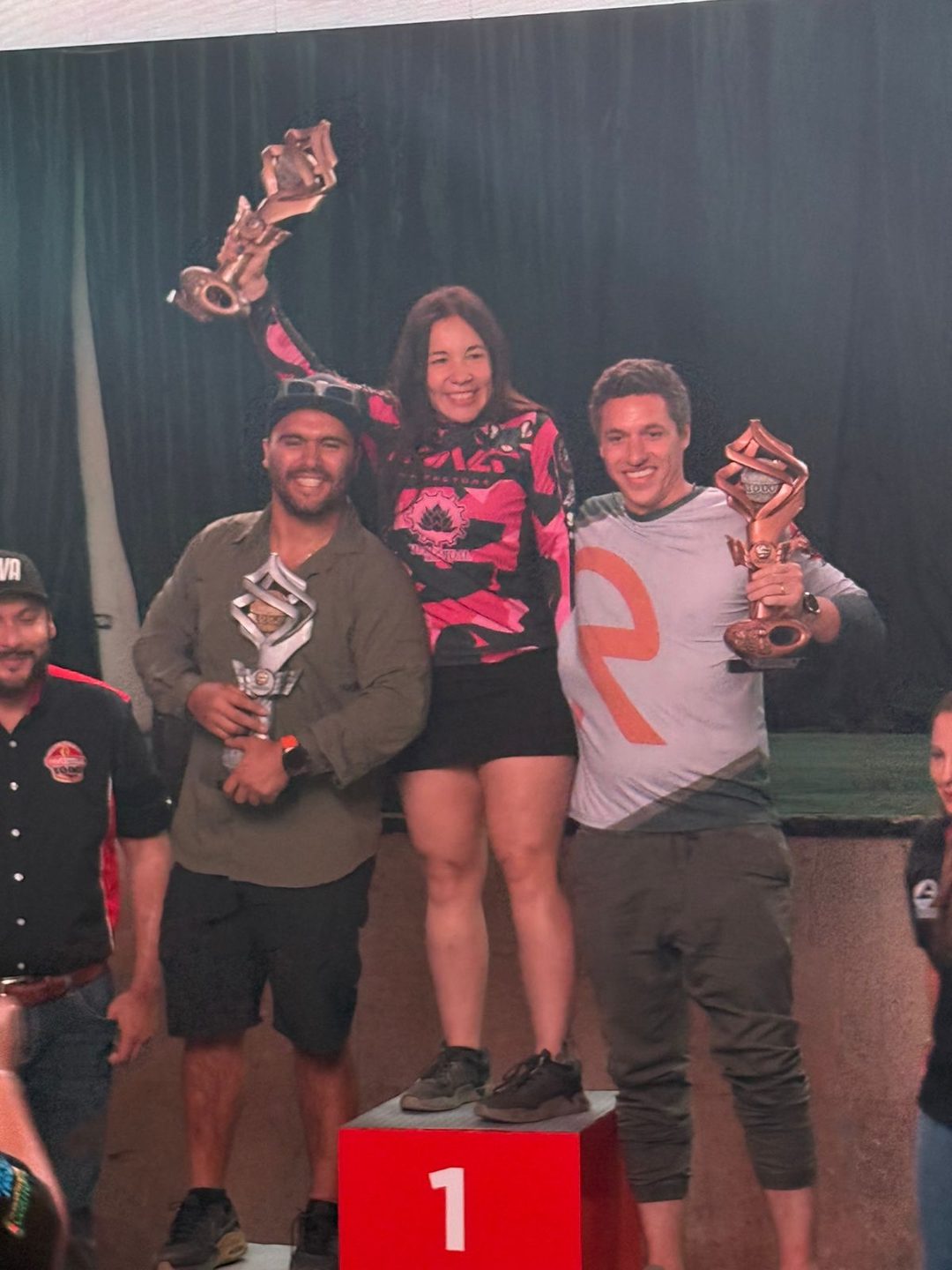 Podio Foto Cortesía  de Esther Pinzón