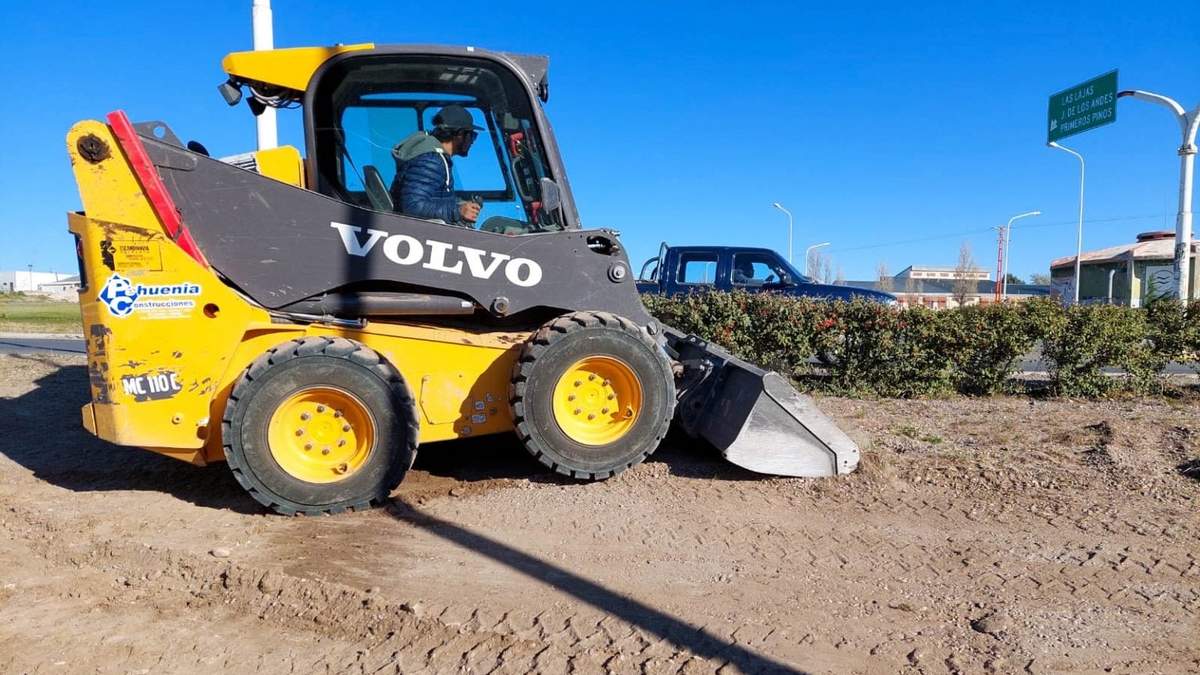 Avanza las obras públicas en Zapala. Fuente: (Twitter)