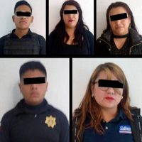 Detienen a cinco personas acusadas de extorsión, entre ellas dos elementos del Cusaem