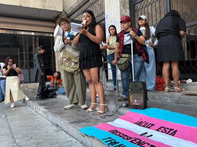 Protesta en Congreso de Chiapas: personas trans exigen ley de identidad de género y derechos básicos