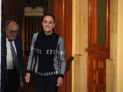 Sheinbaum aseguró que no cuentan con datos biométricos de migrantes