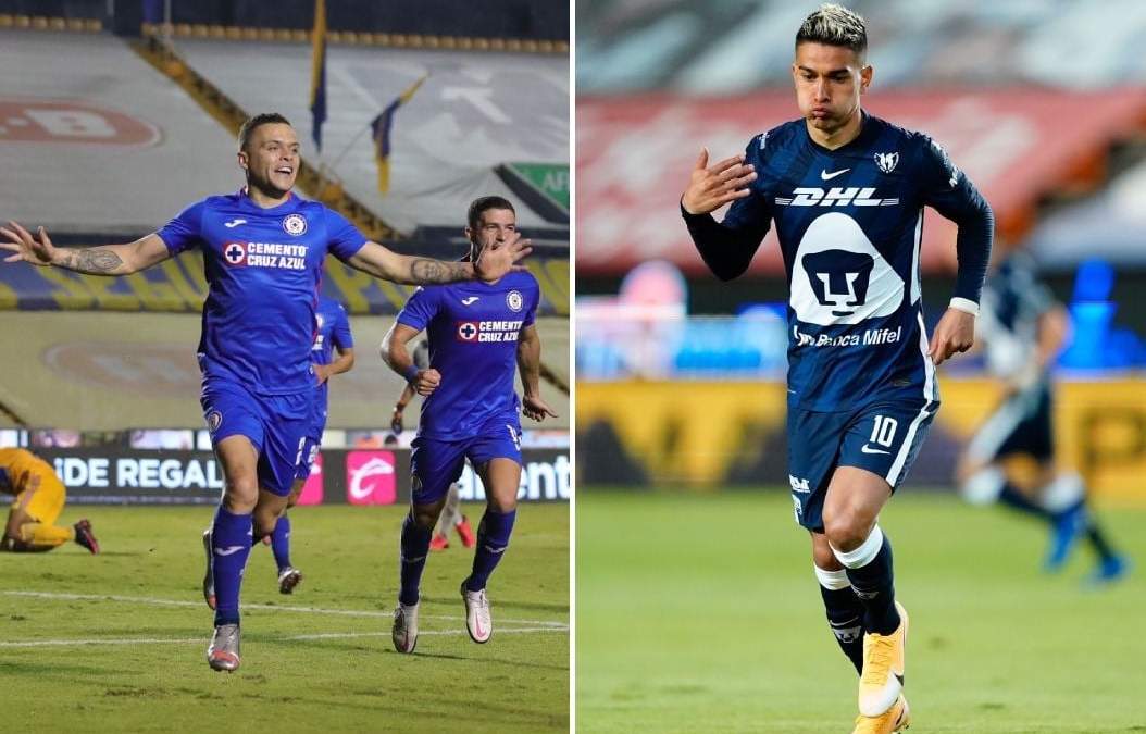 Cruz Azul y Pumas sacan ventaja de sus duelos