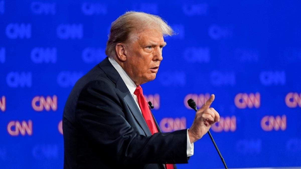 El expresidente en el debate