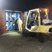 La Semar presumió el decomiso de más de 16.7 toneladas de cloruro de bencilo en Manzanillo