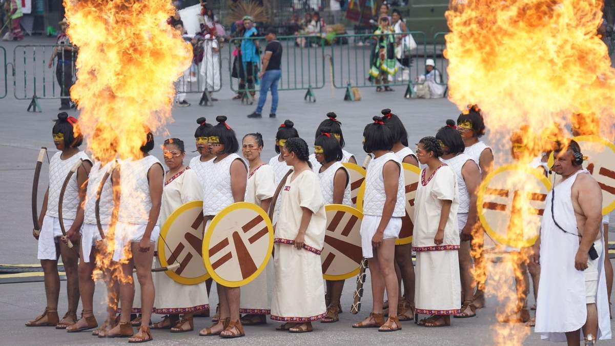 La conmemoración por los 700 años de la fundación de Tenochtitlan