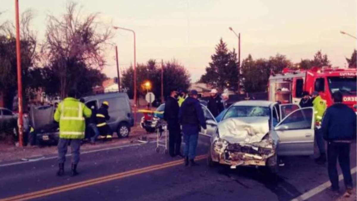 Brutal accidente en Cutral Co. Fuente: (LM Neuquén)