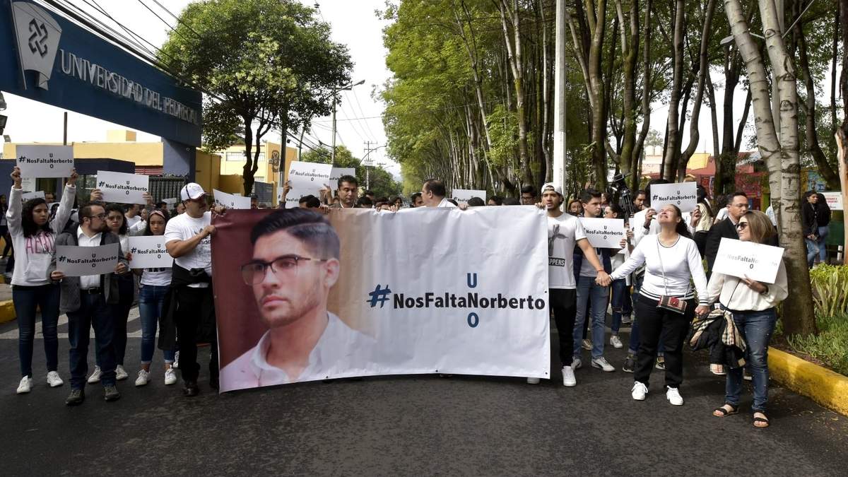 Protesta por el secuestro y asesinato de Norberto Ronquillo