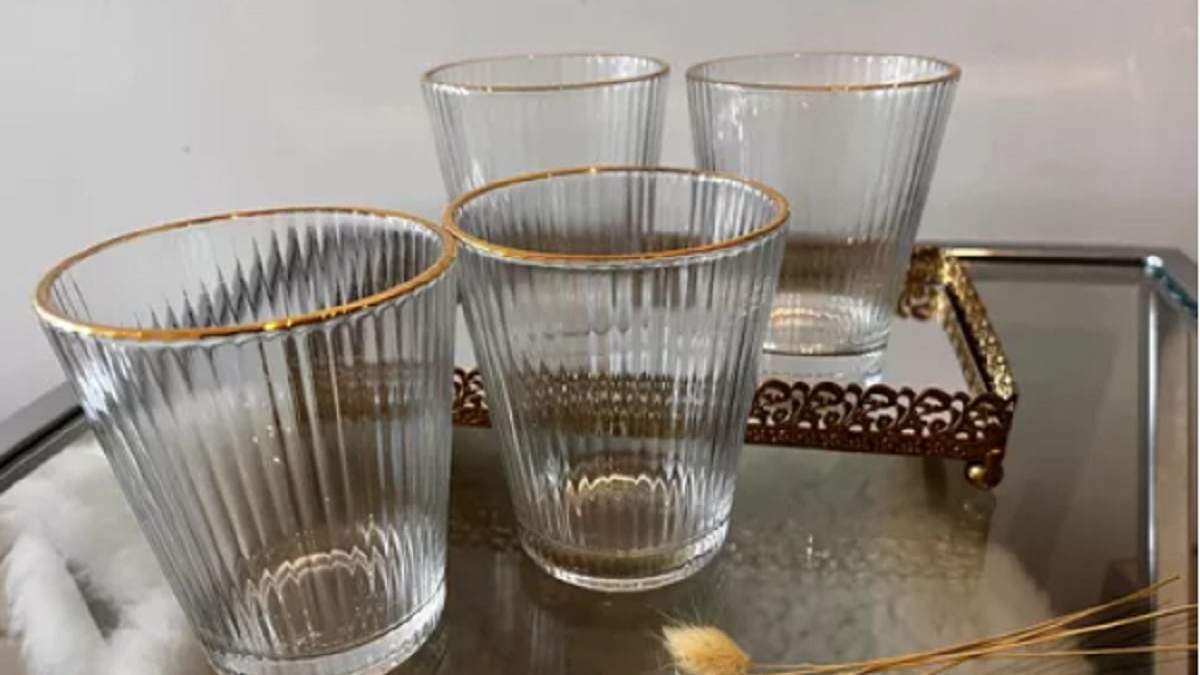 Vasos de vidrio. Fuente: (X)
