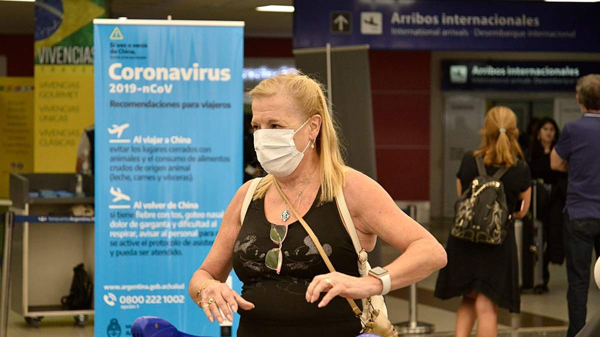 Aeropuerto Internacional de Ezeiza. Foto: (Twitter)