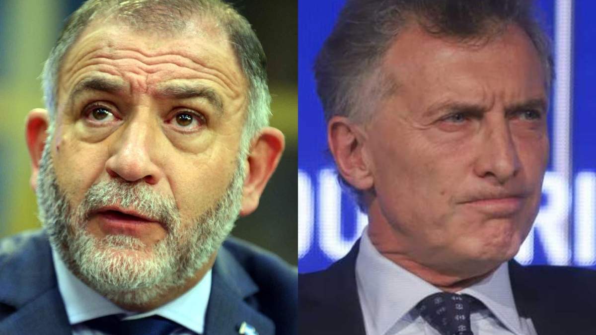 El candidato Luis Juez y el expresidente Mauricio Macri. Fuente: (Minuto Neuquén)