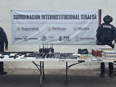 Nuevo cateo en penal de Culiacán deja 13 armas aseguradas, drogas y aparatos de comunicación