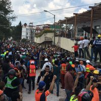 Desolación, silencio y esperanza en el colegio Rébsamen