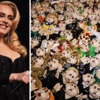 A ritmo de mariachi, Adele presume su colección de muñecos del Dr. Simi (Video)
