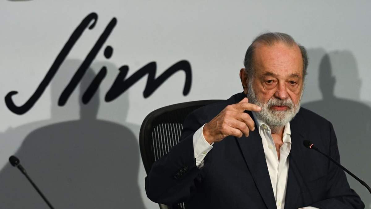 Carlos Slim en su conferencia de prensa