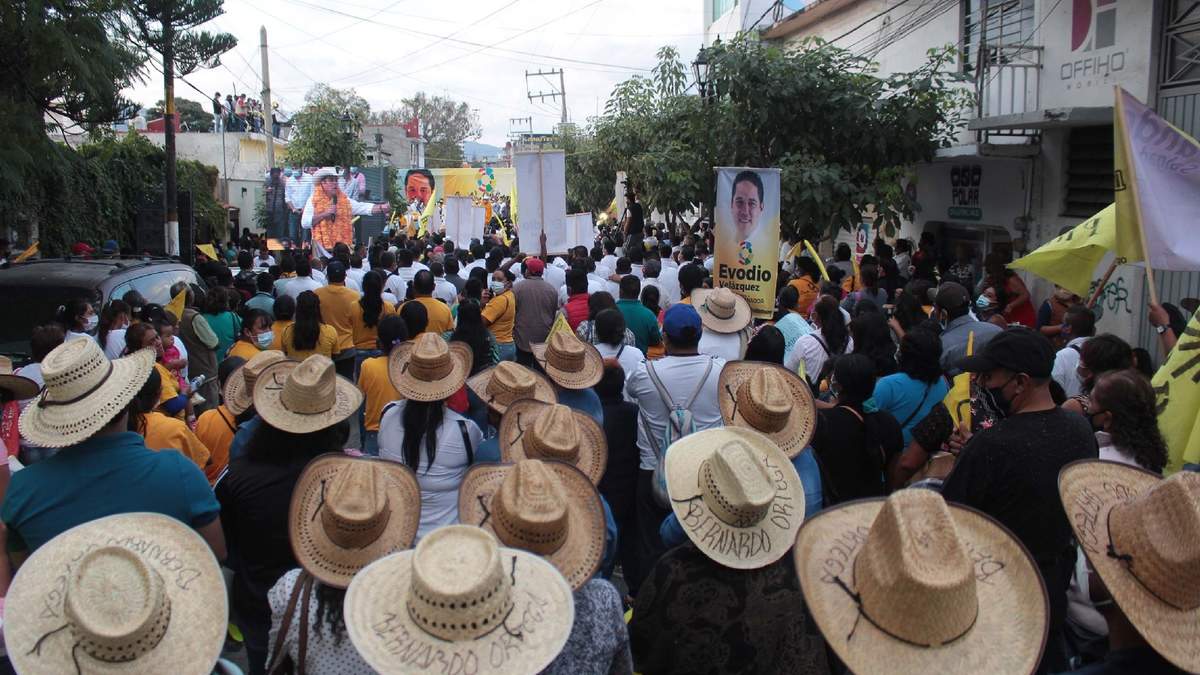 Acto proselitista en Guerrero