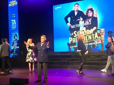 'La señora presidenta”: Héctor Suárez bien, pero...