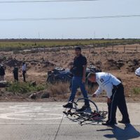 Ciclista muere atropellado por conductor en presunto estado de ebriedad en Sinaloa