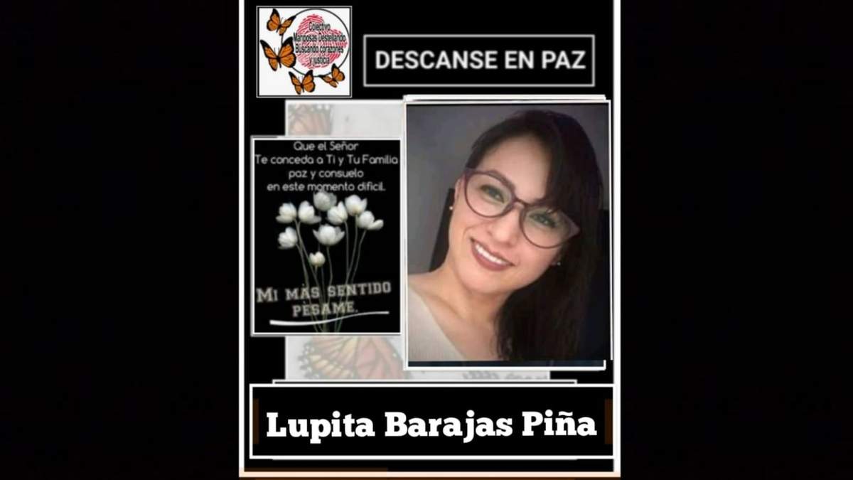 La maestra de primaria Guadalupe Barajas Piña, de 32 años y madre de una niña
