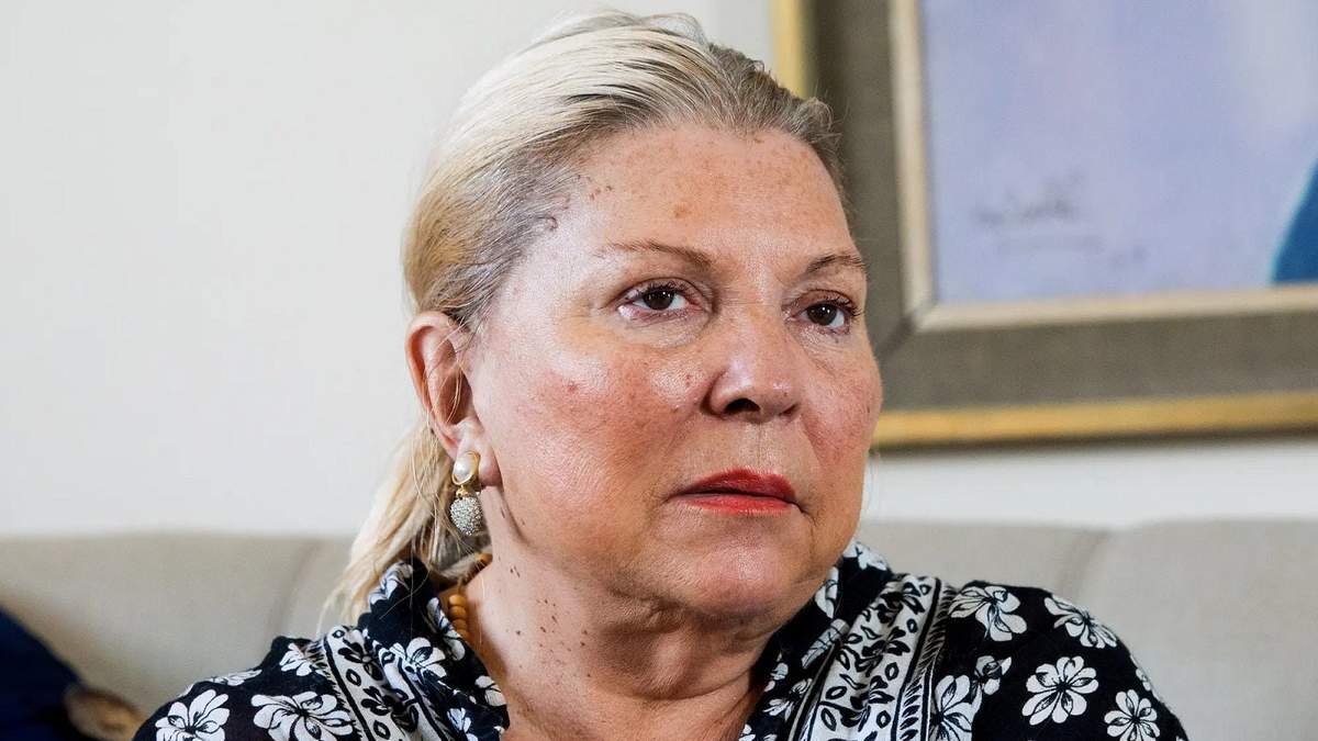 La exdiputada Elisa Carrió. Fuente: (Twitter)