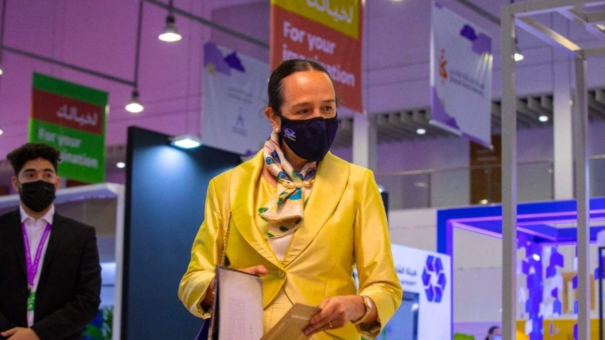 La embajadora Francisca Elizabeth Méndez Escobar