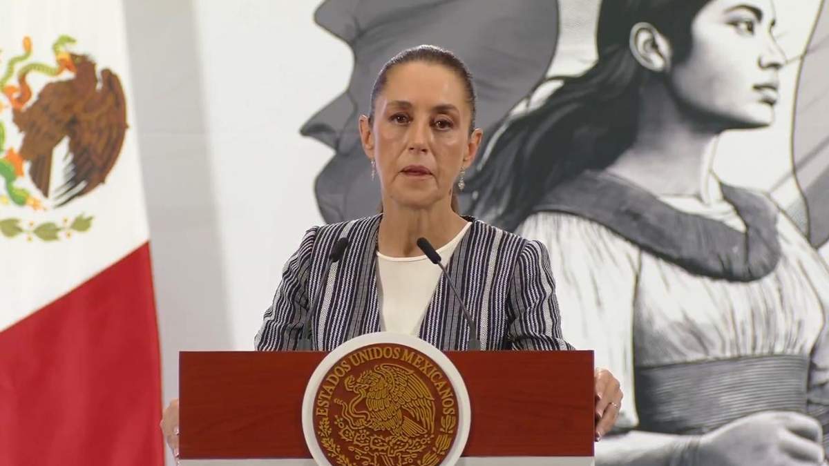 Conferencia de la presidenta Claudia Sheinbaum, sin la presencia física de periodistas