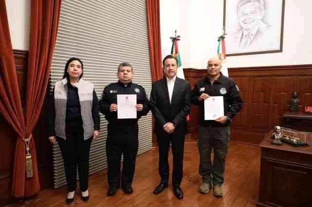 Capitán de navío Cuauhtémoc Zúñiga Bonilla, secretario de Seguridad Pública de Veracruz