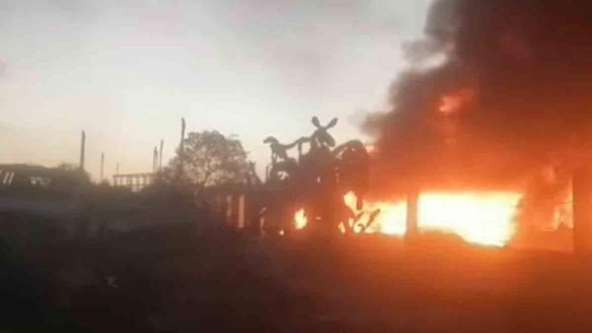 La explosión en Nopala, Hidalgo, por toma clandestina en un ducto de Pemex
