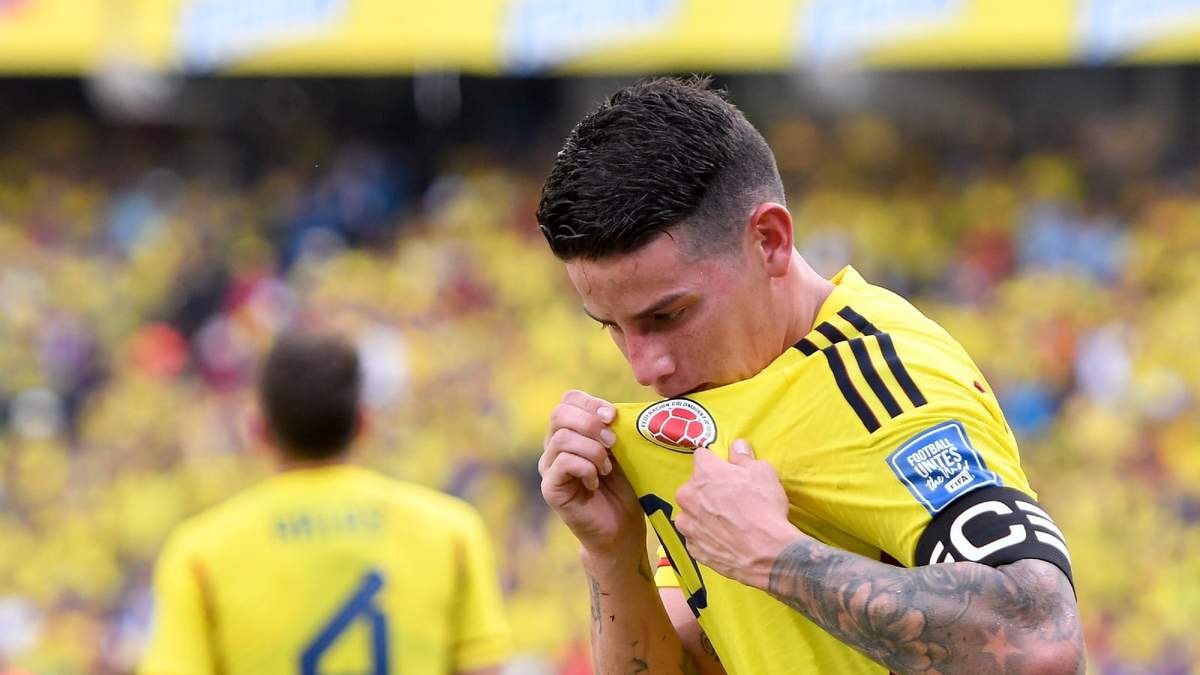 James Rodríguez. Fuente: (Instagram)