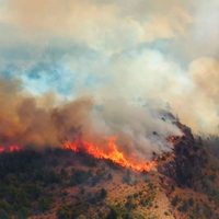 Por los incendios en Chubut, las autoridades cortaron la Ruta Provincial N°40