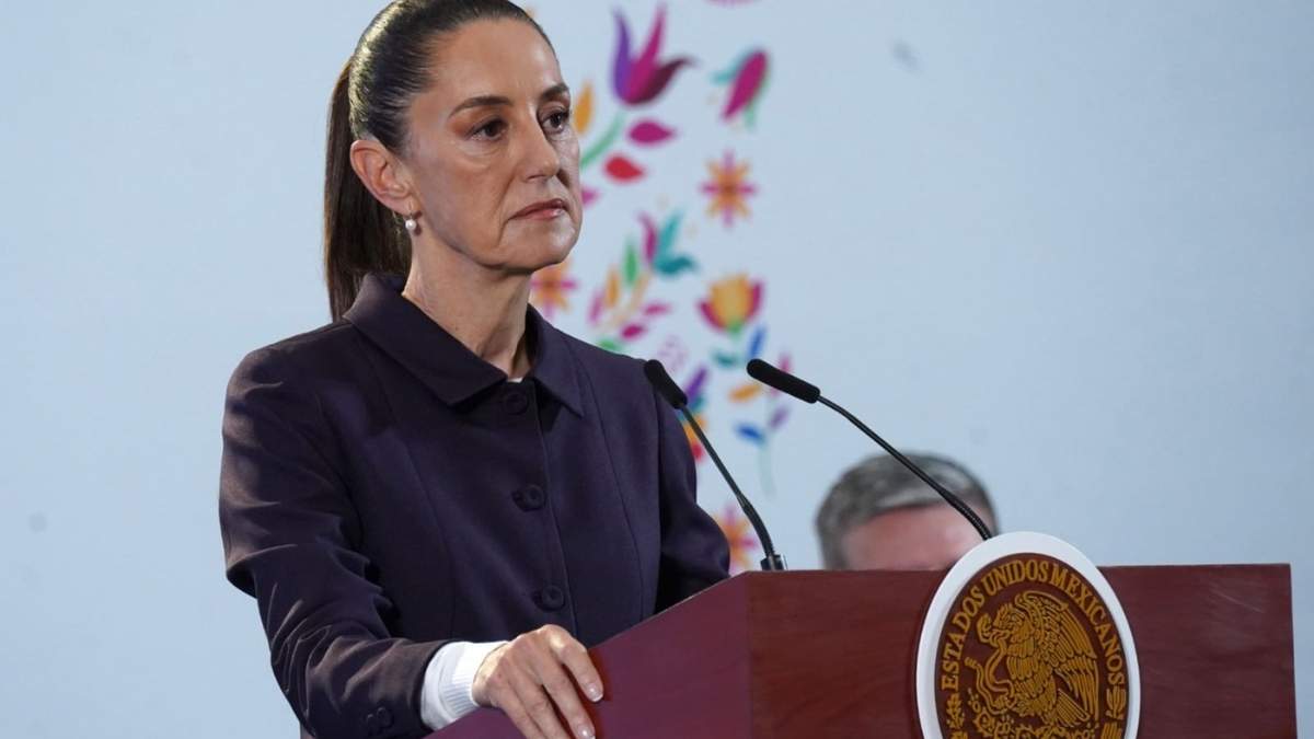 La presidenta Claudia Sheinbaum