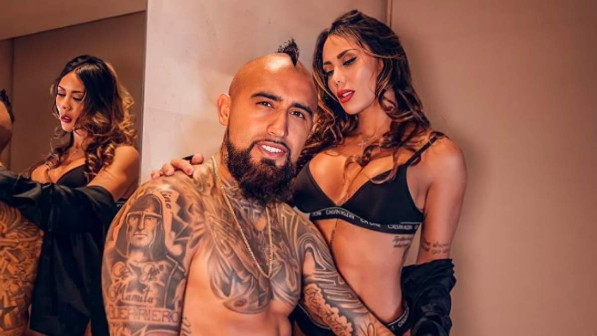 Sonia Isaza y Arturo Vidal. Fuente: (Instagram)