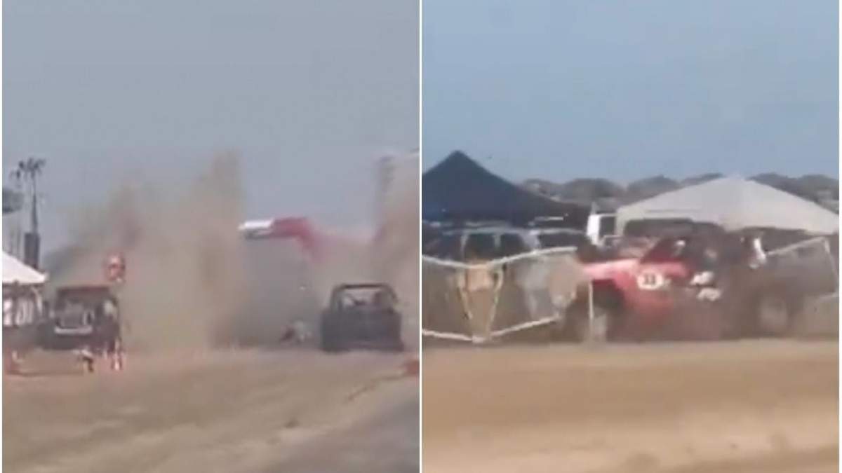 Tragedia en arrancones: Camioneta 4x4 choca con valla y arrolla a asistentes; murió un menor