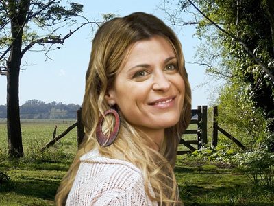 Lejos de la ciudad y de las polémicas, Eugenia Tobal disfruta con la familia de su casa en el campo