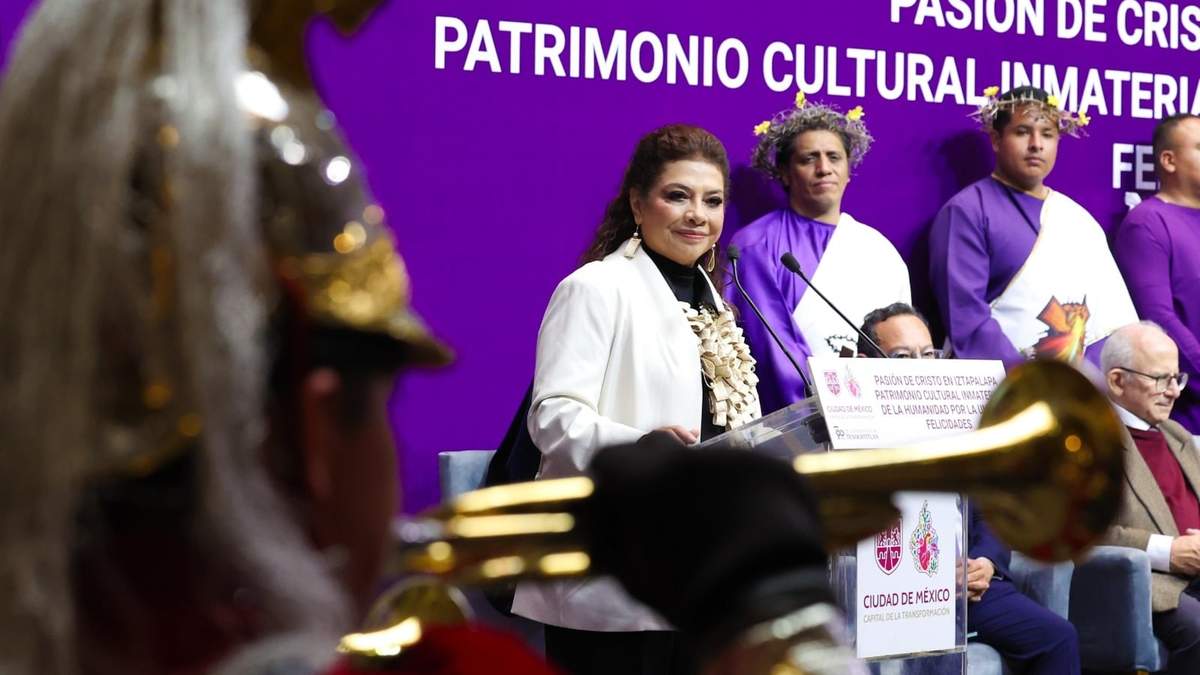 Brugada anuncia que “destinará recursos necesarios” para preservar la Pasión de Cristo en Iztapalapa