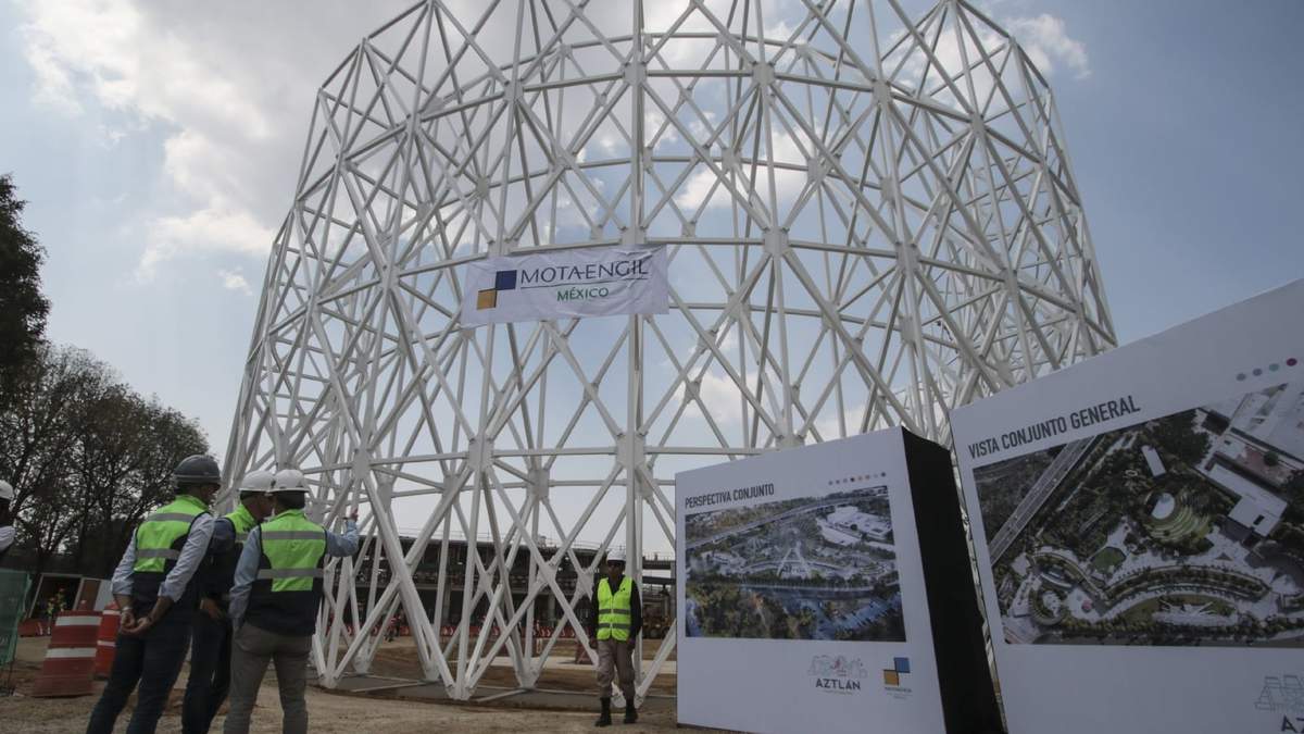 Construcción del Parque Urbano Aztlán