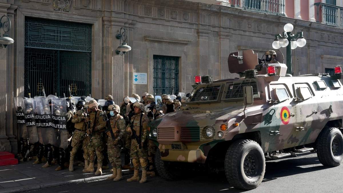 Bolivia. Asonada fallida