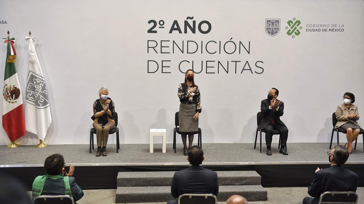 Claudia Sheinbaum, jefa de gobierno de la Ciudad de México