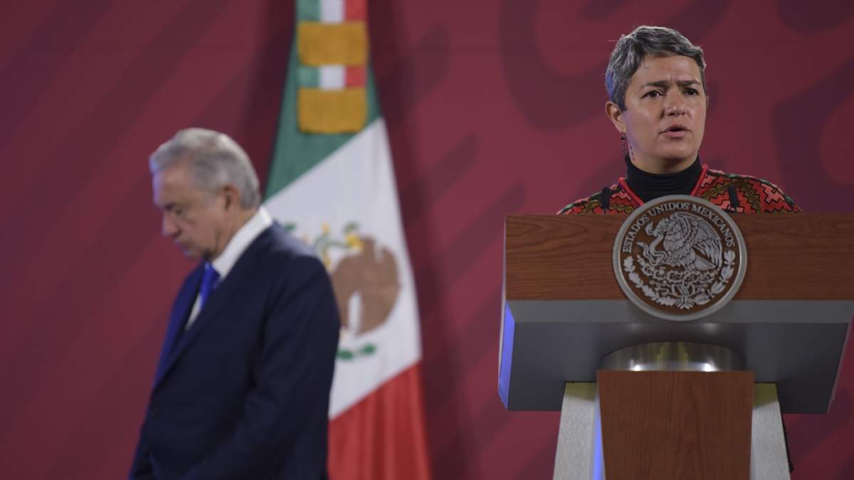 La titular de la Comisión Nacional de Búsqueda, Karla Quintana Osuna, aspirante a la Secretaría Ejecutiva de la CIDH