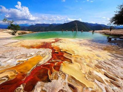 Oaxaca: acuerdan "cierre definitivo" de las cascadas pétreas de Hierve el Agua