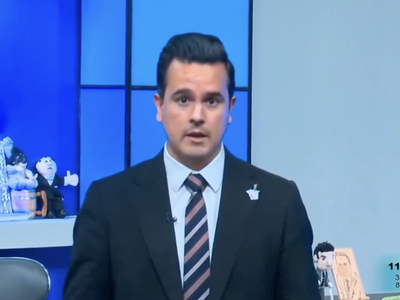 Así reaccionó Claudia Sheinbaum al despido en vivo del conductor de televisión Gustavo Macalpin