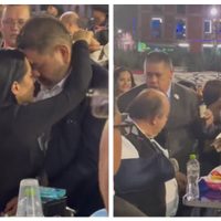 Graban a Sandra Cuevas en una fiesta con alcohol en Garibaldi, pese a que está prohibido (Video)