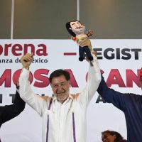 Fernández Noroña se inscribe en el proceso de Morena; “voy a ser la gran sorpresa”, dice