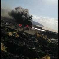 Arde vertedero tóxico en Coahuila; procedimiento de rutina, dice Protección Civil (Videos)