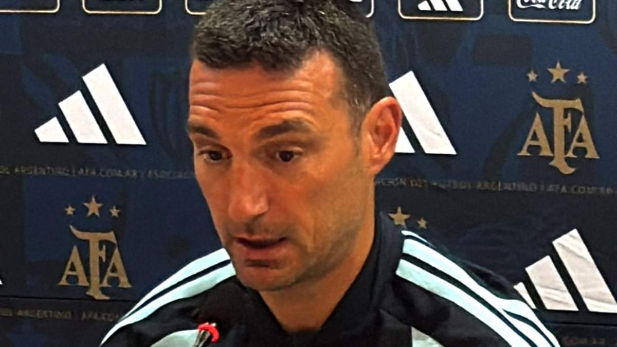Lionel Scaloni Fuente: (X)