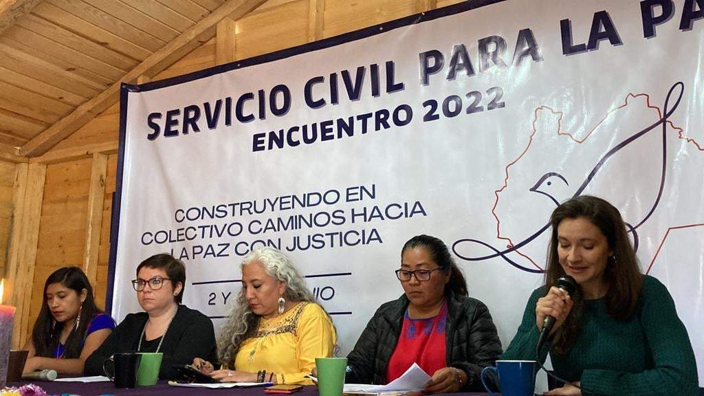 Participantes del Encuentro 2022: Construyendo en Colectivo Caminos hacia la Paz con Justicia