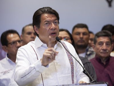 Mario Delgado desafía al INE y al TEPJF: que sepan que vamos a seguir en las calles