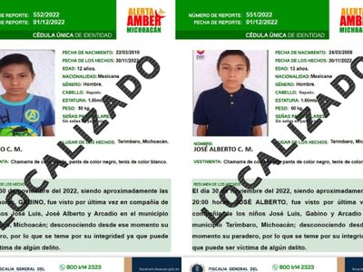 Localizan en Morelia a cuatro menores que escaparon del DIF Tarímbaro