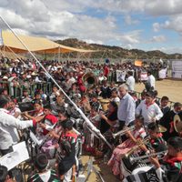 'Es mejor una flauta que un arma”, dice AMLO en la Mixteca de Oaxaca
