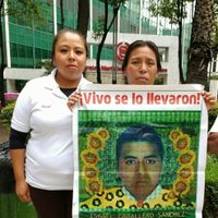 Muere Genoveva Sánchez, madre de Israel Caballero, uno de los 43 normalistas desaparecidos